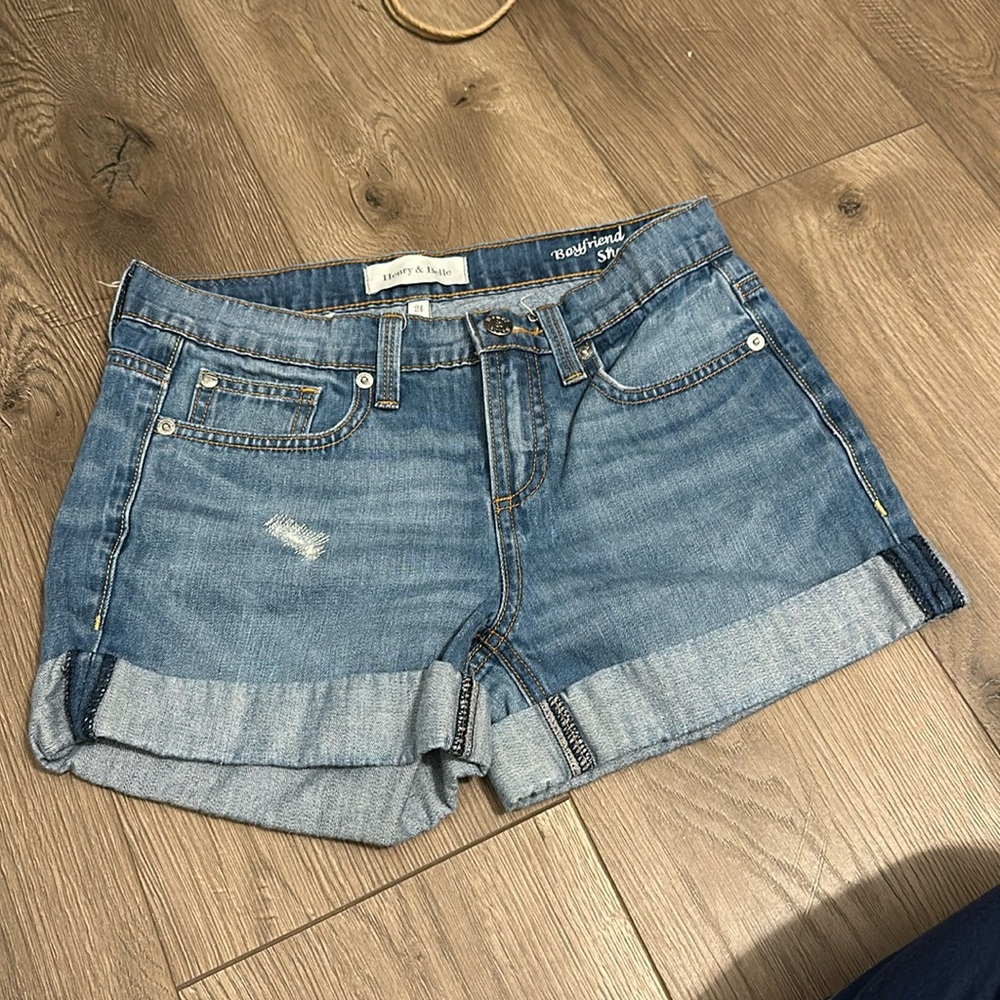 Henry & belle size 24 denim shorts @@@